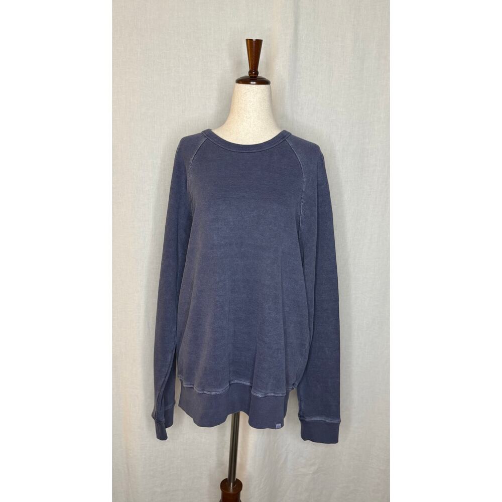 Outerknown Washed Blue Hemp Blend Crewneck Sweatshirt 
NWT 
Size Medium